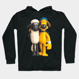 Vintage Shaun Cartoon TV Series The Sheep Hoodie